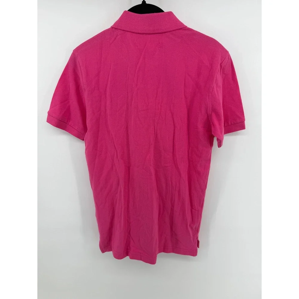 Aeropostale Kids Pink A87 Logo Pique Short Sleeve Polo Shirt XS New‎